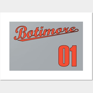 Botimore Baseball 01 Posters and Art